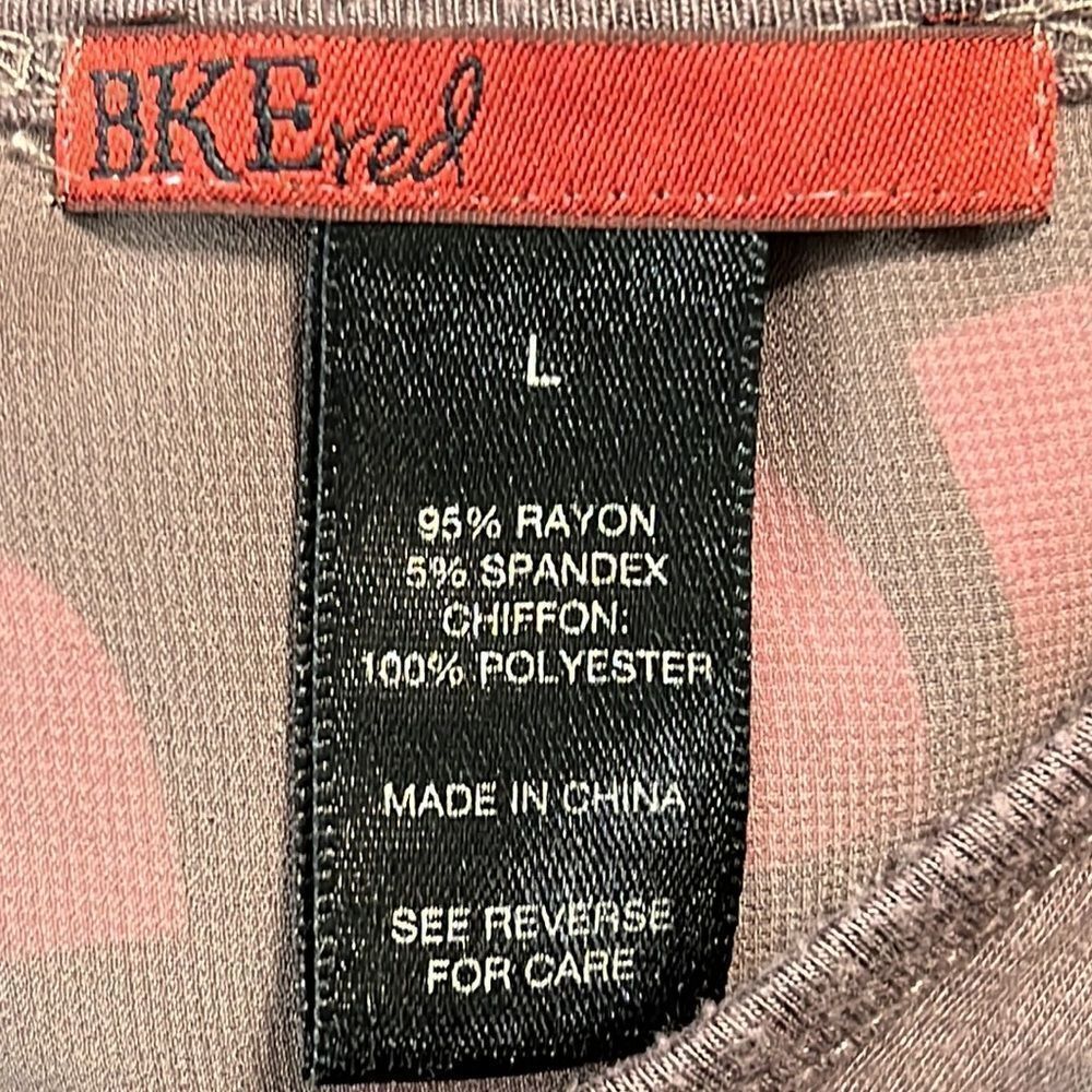 BKE red Long sleeve shirt - Picture 4 of 4